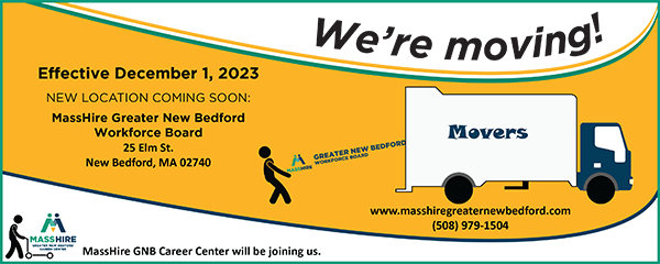 We've moved to 25 Elm Street, New Bedford, MA 02740