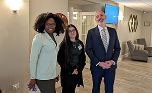 Photo of MassHIre Staff at Job Fair