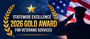 Statewide Excellence 2026 Gold Award for Veterans