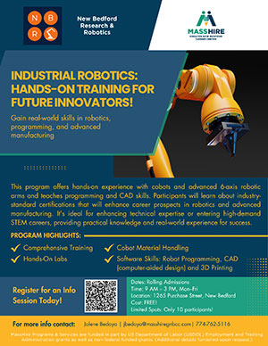Industrial Robotics Training Flyer