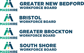 MassHire Southeast Region 6 Workforce Boards individual logos.