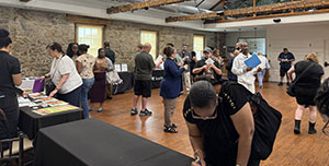 Attendees at the June 11th Job Fair