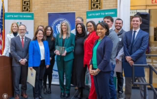 Photo from the Business Collaboration Award at the Massachusetts State House in Boston, 11/19/2025