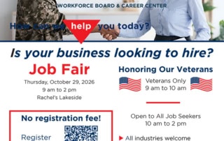 Job Fair flyer