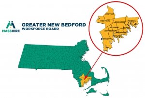 MassHire Greatern New Bedford Workforce Board Service area