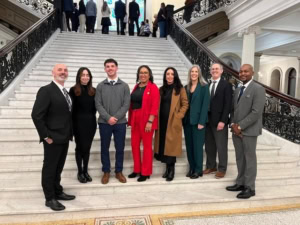 Photo from the Business Collaboration Award at the Massachusetts State House in Boston, 11/19/2025