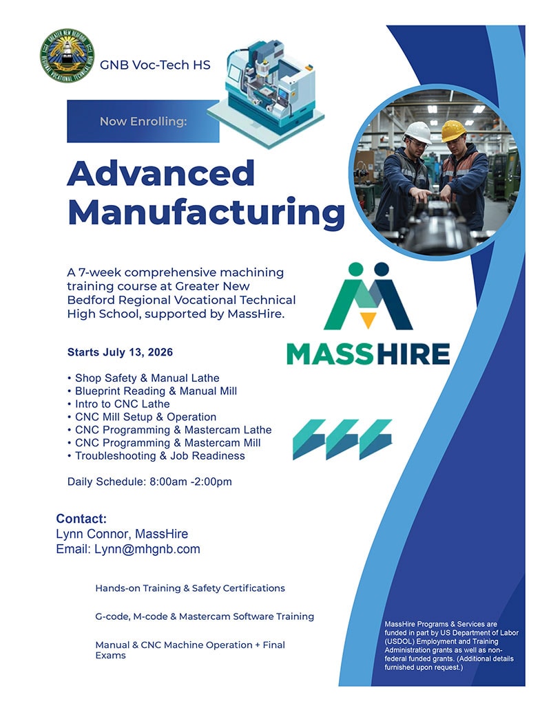 Advanced Manufacturing flyer