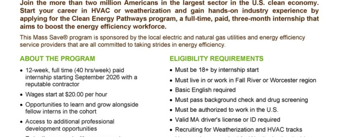 Weatherization Flyer
