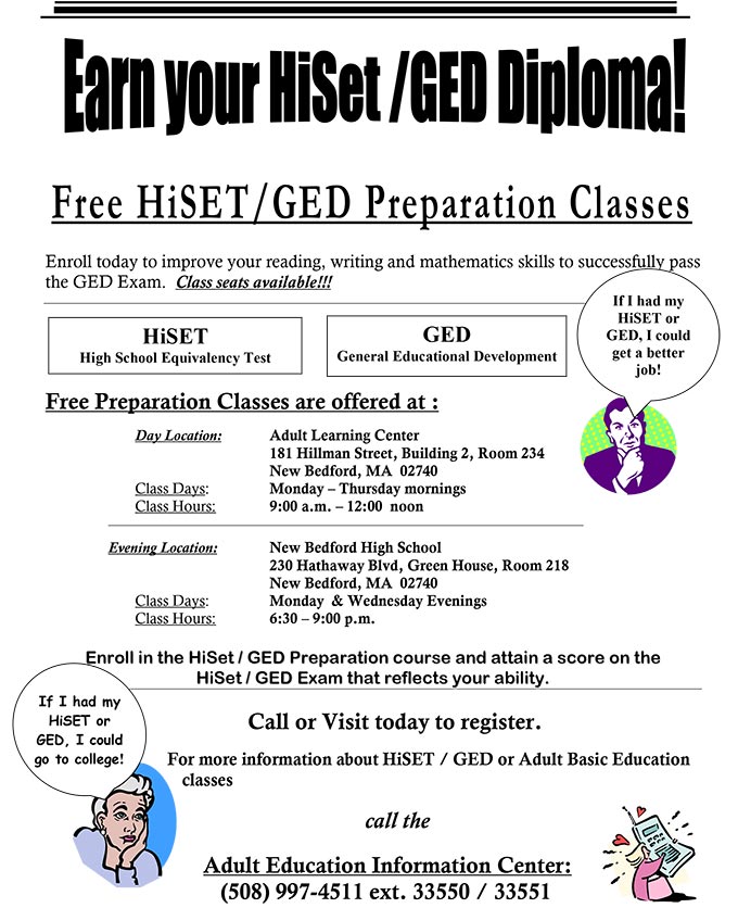 NBPS Adult Continuing Education Flyer