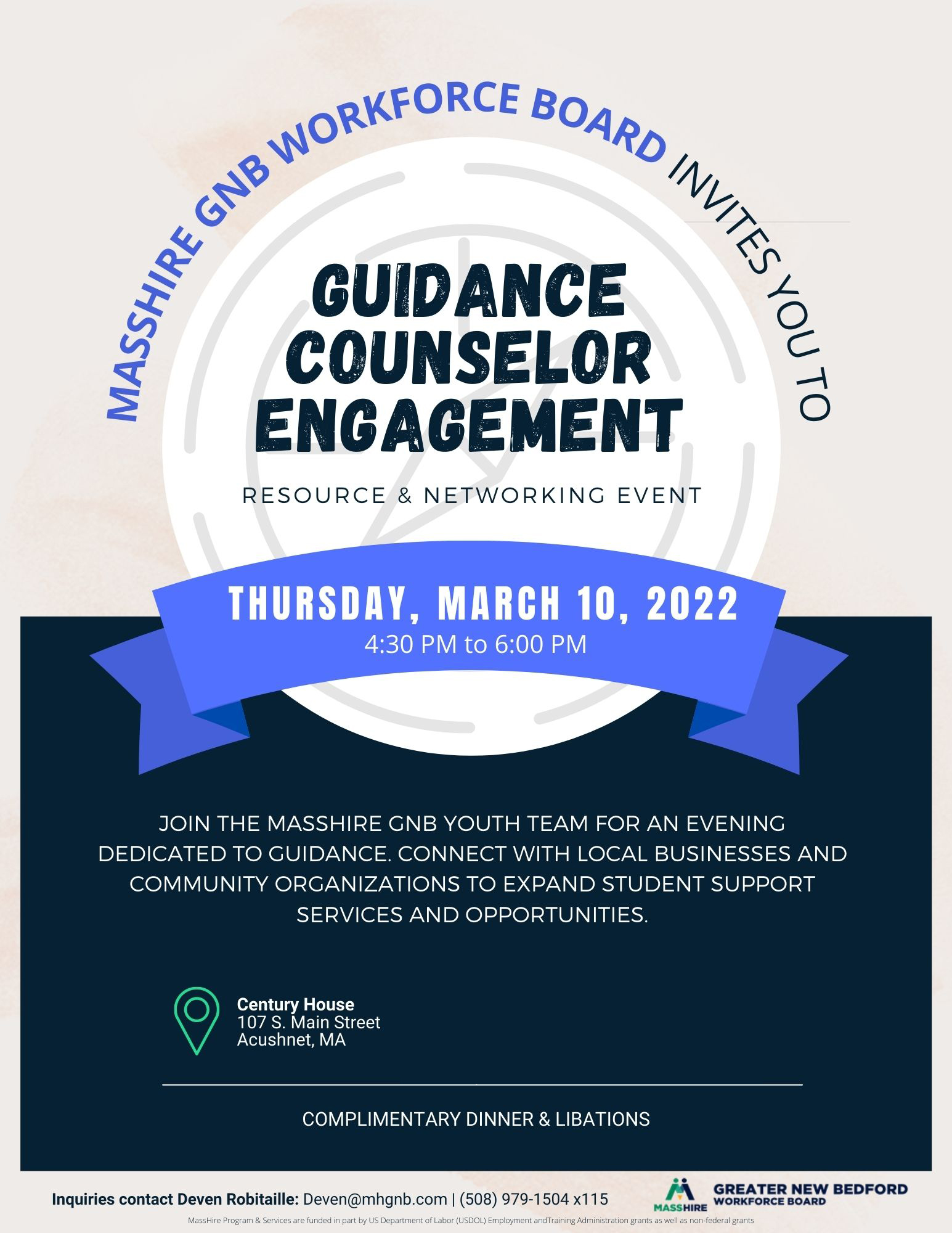 Youth Team Guidance Counselor Engagement Resource & Networking Evert