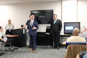 Photo from the MBTA / Keolis Job Fair, March 14, 2025