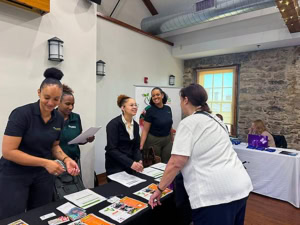 Attendees at the June 11, 2026 Job Fair
