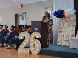 YouthBuild graduation ceremony