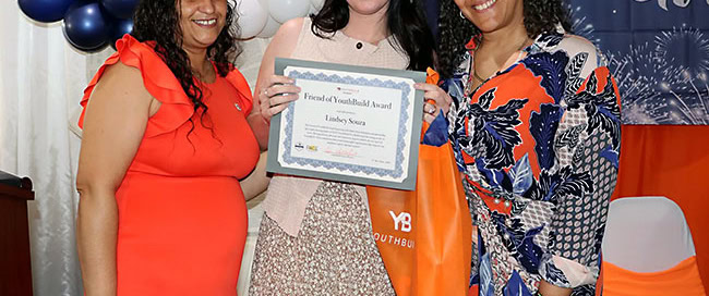 YouthBuild graduation ceremony