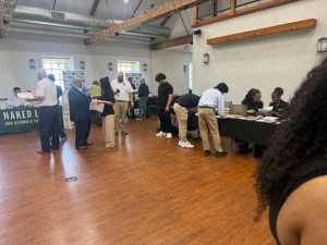 Attendees at the June 11, 2026 Job Fair