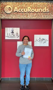 Mai Lee graduate of the CNC Operator Milling and Turning Apprenticeship from the Division of Apprentice Standards