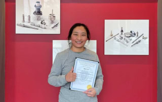 Mai Lee graduate of the CNC Operator Milling and Turning Apprenticeship from the Division of Apprentice Standards