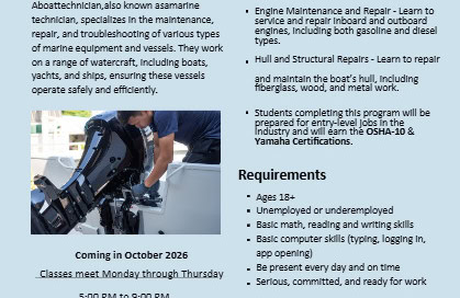 Boat Tech flyer