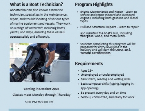 Launch Your Career as a Boat Technician: New Training Program Coming This October