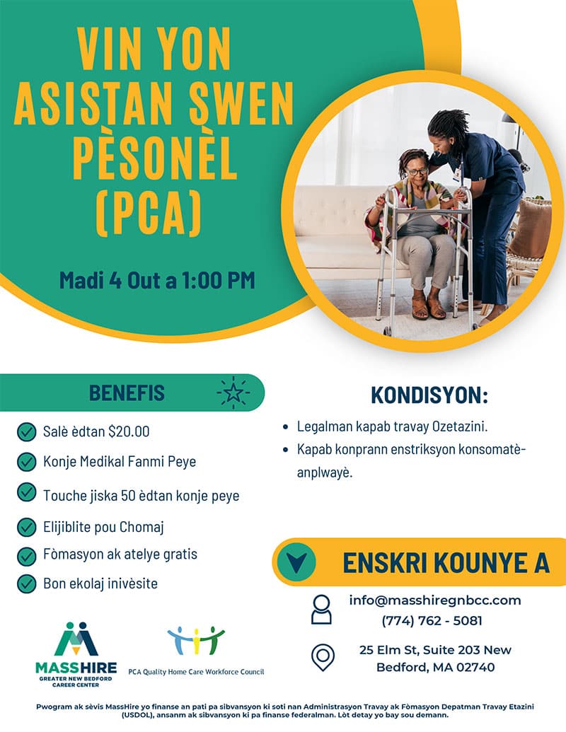 Flyer in Hatitian Creole