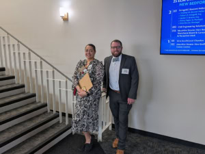 Photo from the MBTA / Keolis Job Fair, March 14, 2025