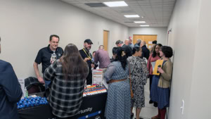 Photo from the MBTA / Keolis Job Fair, March 14, 2025