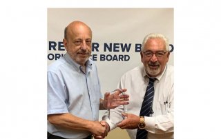 MHGNB WB Board member Paul Correira and Ecexutive Director Jim Oliviera