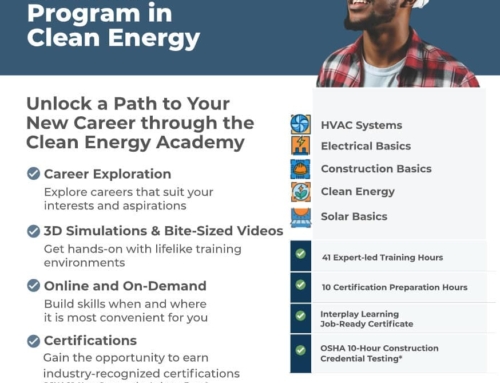 Job-Ready Certificate Program in Clean Energy