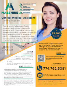 Medical Assistant flyer