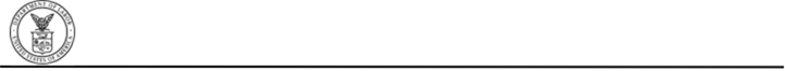 US DOL letterhead logo