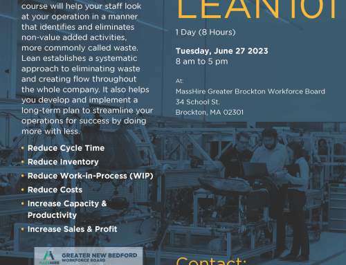 Free Lean 101 Manufacturing Course for Your Staff!