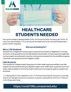 Healthcare Students Needed