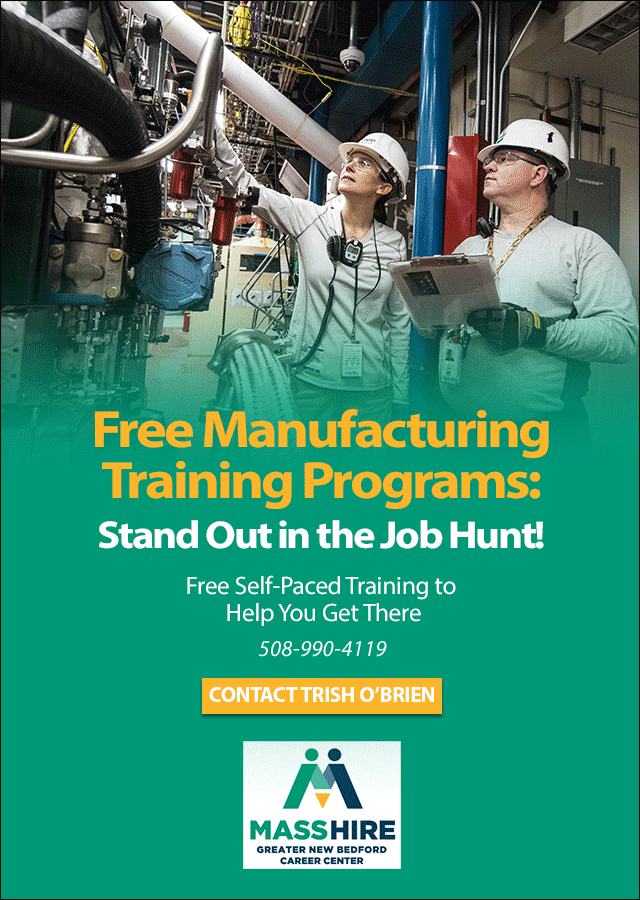 Free Manufacturing Training from MassHire Greater New Bedford